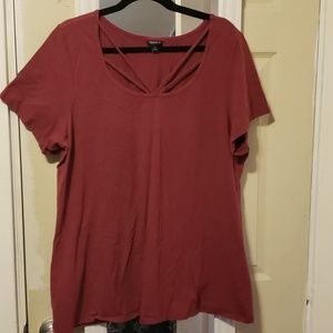 Torrid stretch purple top